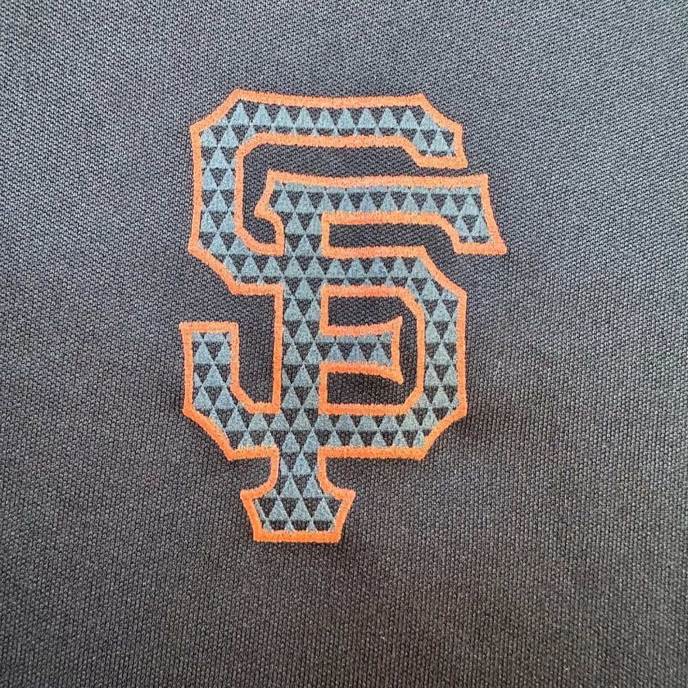 Majestic Fan Fashion San Francisco Giants Baseball Pullover Women’s Size 1X - Picture 8 of 14